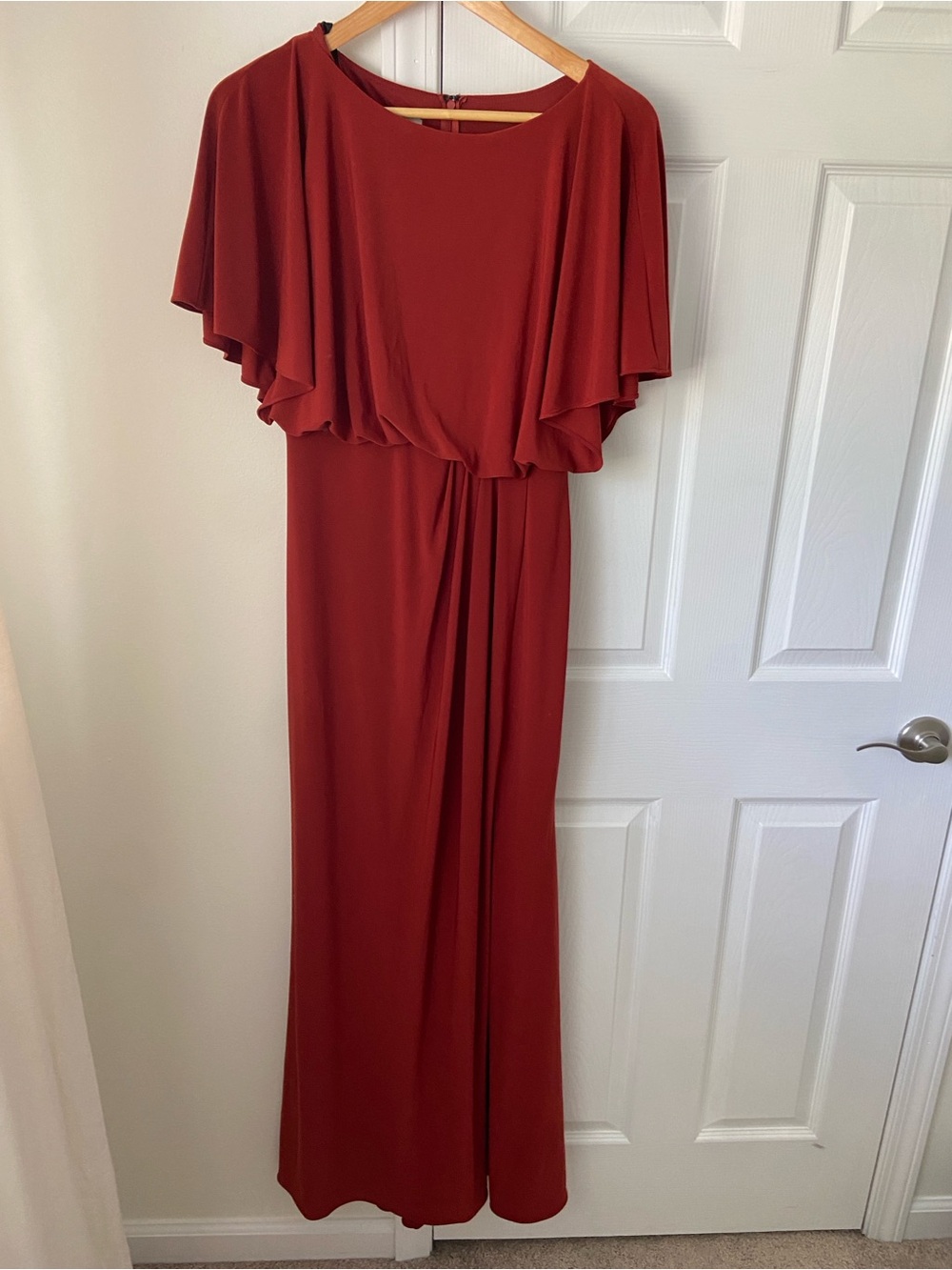 BHLDN Anthropologie Lena Dress red/wine size 4 - Picture 2 of 9